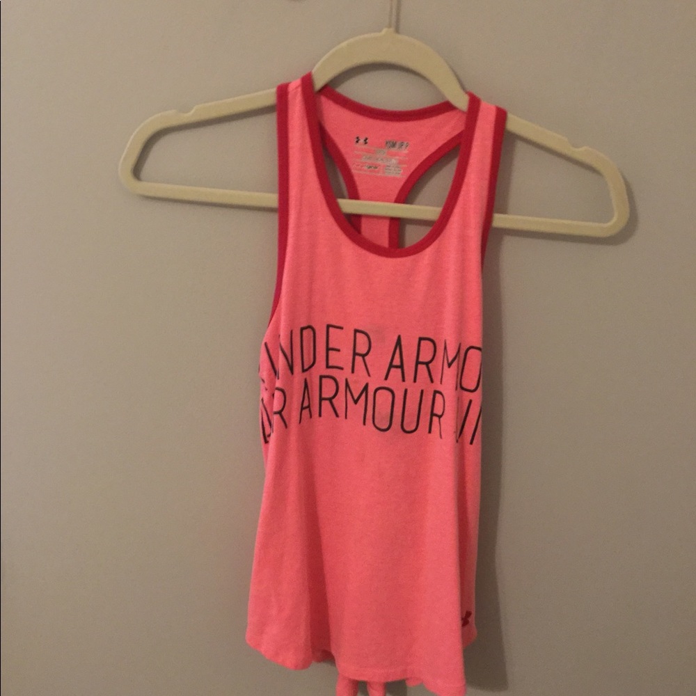 Girls Under Armour tank top